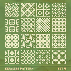 Image showing SEAMLESS vintage pattern.