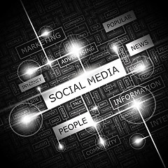 Image showing SOCIAL MEDIA