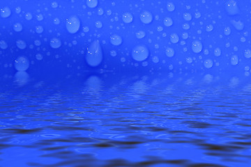 Image showing Water Drops