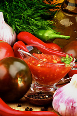 Image showing Bruschetta Sauce