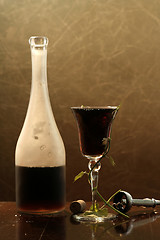 Image showing Red wine