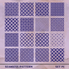 Image showing SEAMLESS vintage pattern.