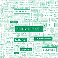 Image showing OUTSOURCING