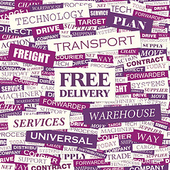 Image showing FREE DELIVERY