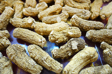 Image showing Ginseng root on market for sell