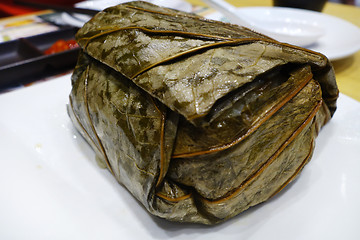 Image showing Sticky Rice with Chicken