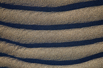 Image showing in lanzarote   abstract of a  dry sand  the beach 