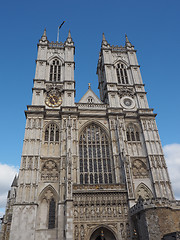 Image showing Westminster Abbey in London