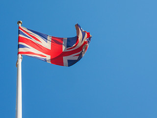 Image showing United Kingdom flag