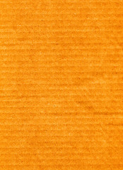 Image showing Retro look Brown corrugated cardboard background