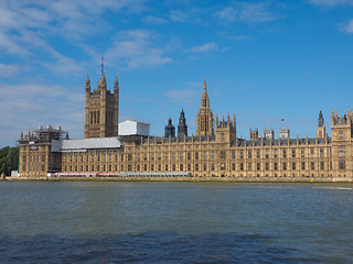 Image showing Houses of Parliament in London