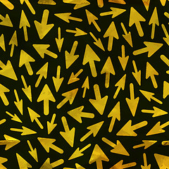 Image showing Arrows. Seamless pattern.