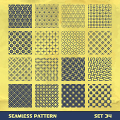 Image showing SEAMLESS vintage pattern.