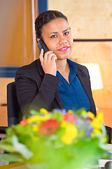 Image showing Office receptionist