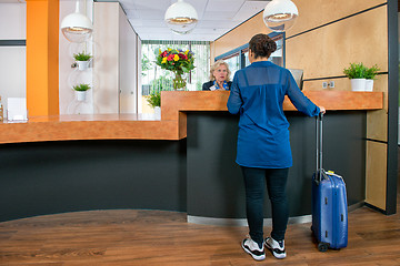 Image showing Check in desk