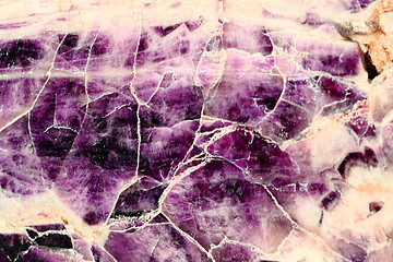 Image showing amethyst background