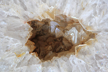 Image showing crystal quartz background