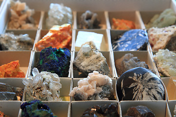 Image showing color minerals background