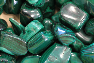 Image showing malachite collection