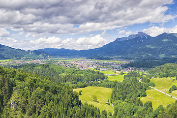 Image showing View to Reutte
