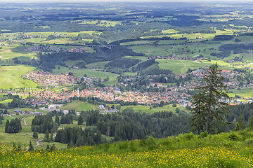 Image showing View to Nesselwang