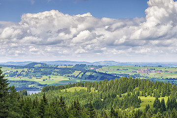 Image showing View to Allgaeu