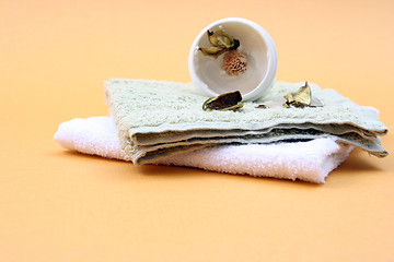 Image showing Spa essentials