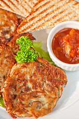 Image showing potato pancakes