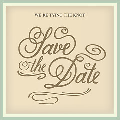 Image showing Save the Date