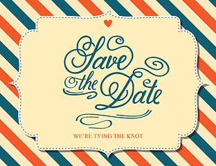 Image showing Save the Date