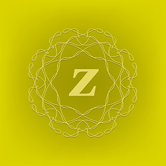 Image showing Monogram Z