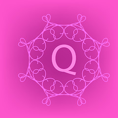 Image showing Monogram Q 