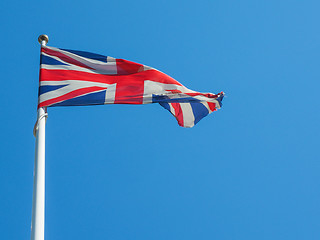 Image showing United Kingdom flag