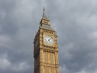 Image showing Big Ben in London