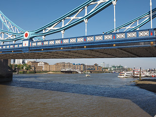 Image showing Tower Bridge in London