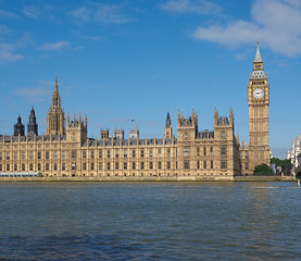 Image showing Houses of Parliament in London