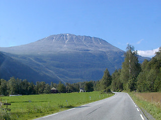 Image showing Gaustad topp.