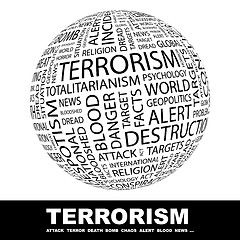 Image showing TERRORISM.