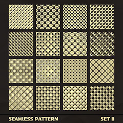 Image showing Seamless vintage pattern.
