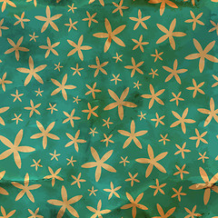 Image showing Floral seamless background. 