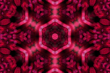 Image showing Bright abstract pattern