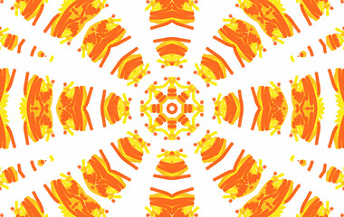 Image showing Abstract concentric pattern