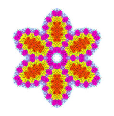 Image showing Bright abstract color shape