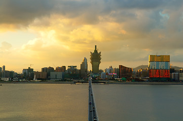 Image showing Macau city view