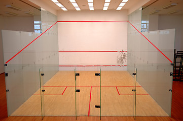 Image showing Squash court