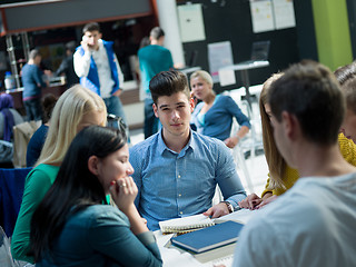 Image showing students group  study