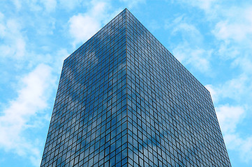 Image showing Office building over sky