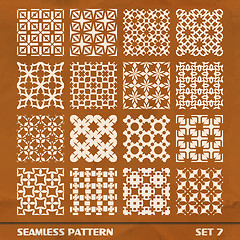 Image showing Seamless vintage pattern.