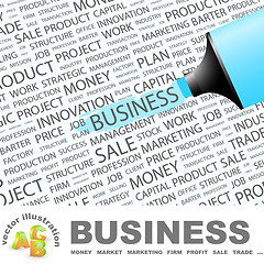 Image showing BUSINESS