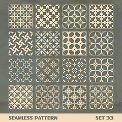 Image showing Seamless vintage pattern.